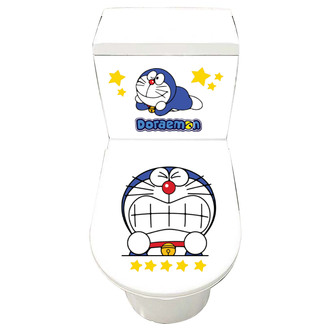 Decal dán Toilet DOREMON (mới) - Trang trí nhà cửa - THUTHAODECOR