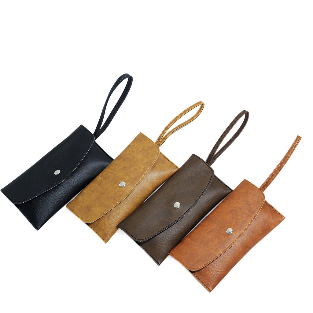 [FREESHIPMAX] Ví da mini cầm tay CNT unisex MN07