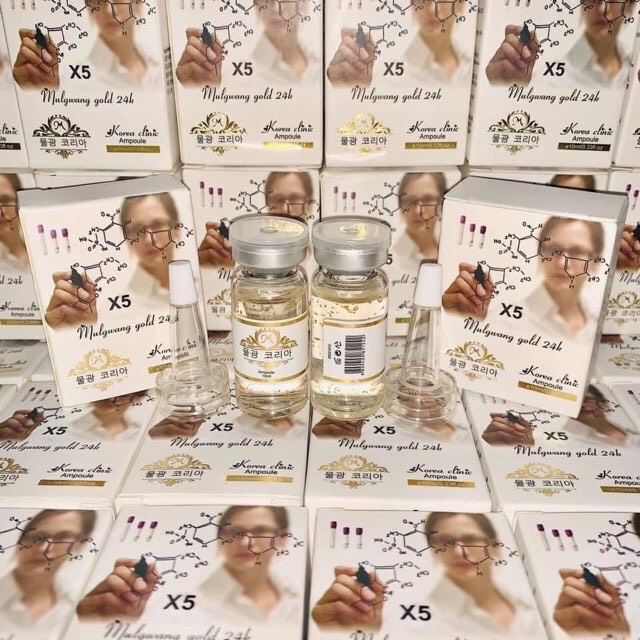 Tinh chất căng bóng da dùng lăn kim, phi kim Mulgwang