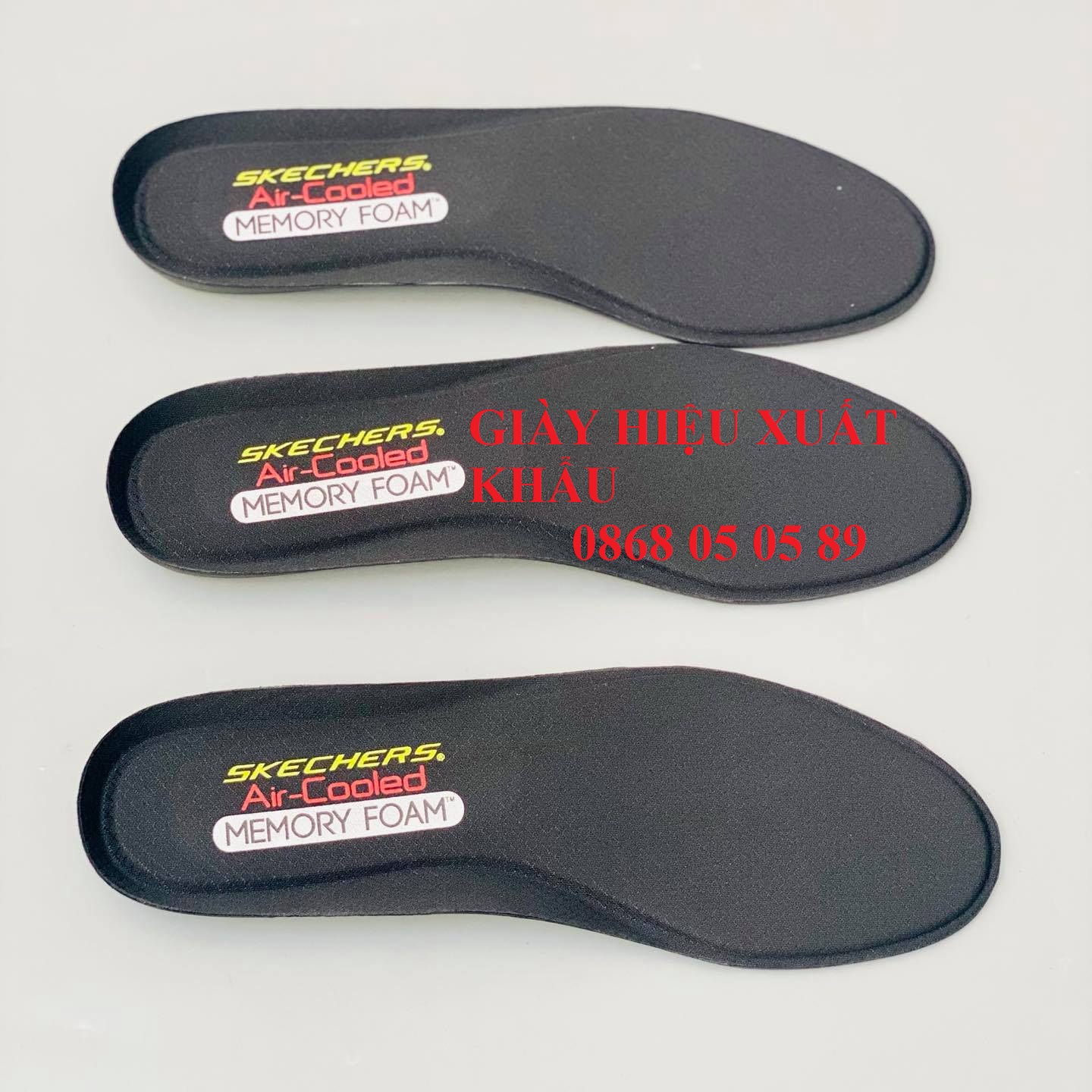 Lót giày thể thao skechers memory foam chính hãng cho nam nữ màu auto