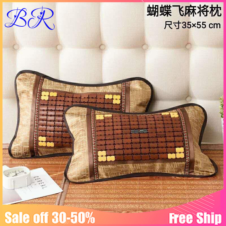 Gối Trúc, gối ngủ, gối tre, gối trúc điều hòa cao cấp giảm đau vai gáy, thoáng mát mùa hè - Kích Thước 35cm x 55cm