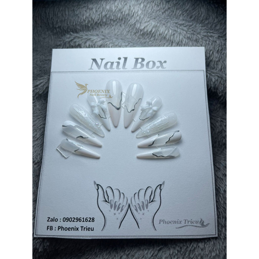 Nail box thiết kế theo mẫu