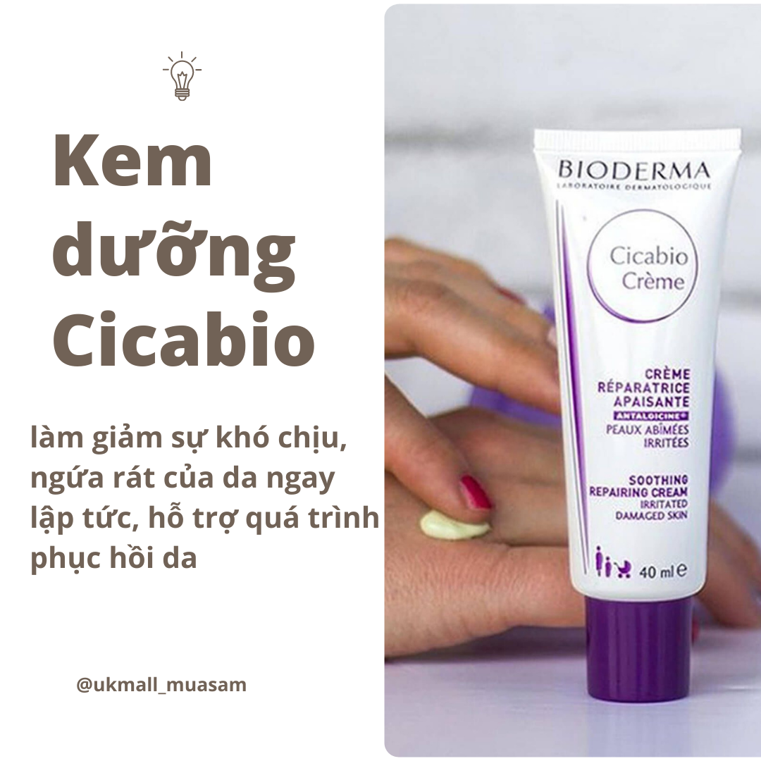 Kem dưỡng phục hồi da Cicabio 40ml/ 100ml