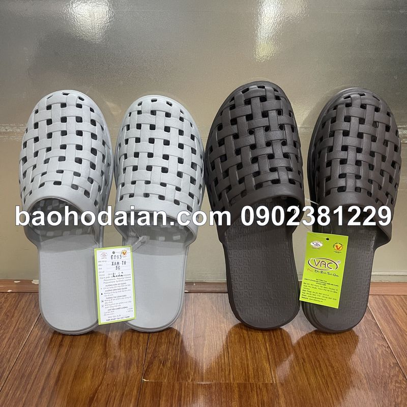 Dép xốp nhựa EVA siêu nhẹ đi văn phòng, dép mang trong nhà nam/nữ - VAC E093