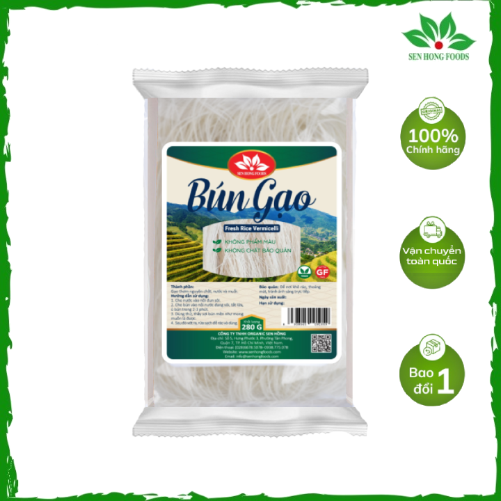 Bún gạo sen hồng 280g