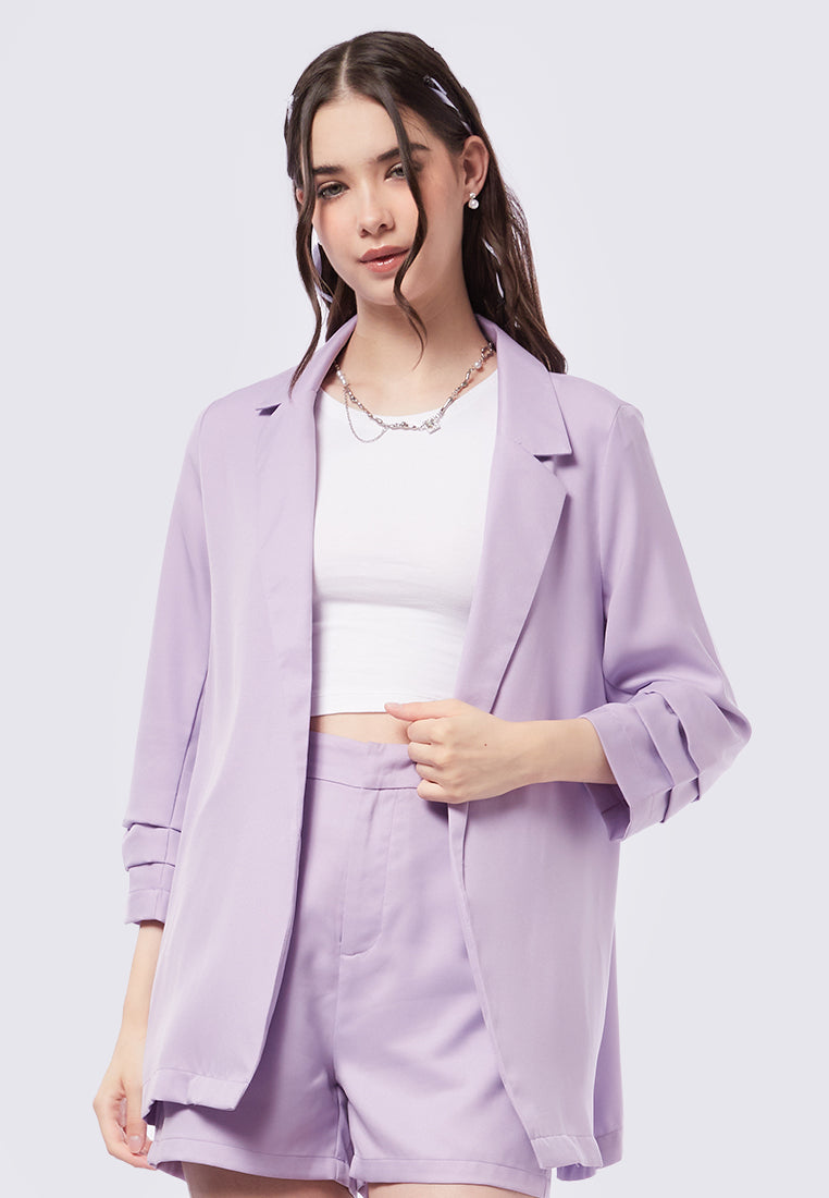 Colorbox áo blazer nữ tay áo xếp nếp cách điệu thời trang nữ