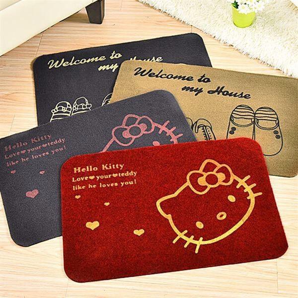 Thảm Lau Chân hình mèo Hello Kitty