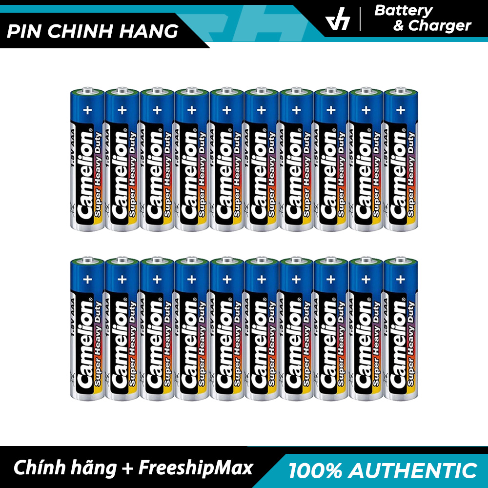 Bộ 20 pin aaa camelion r03p
