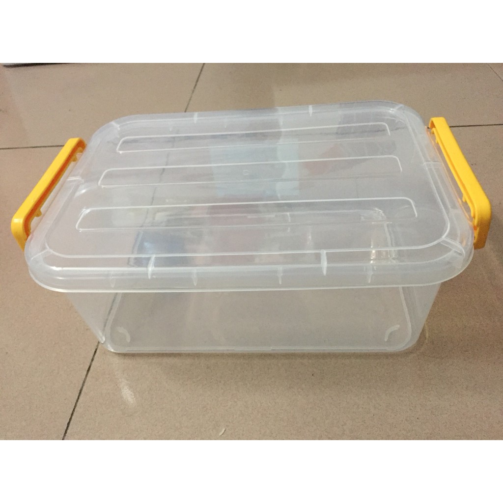 [HCM]Thùng Nhựa Duy Tân Trong Suốt 10 Lít (41.2 x 27.2 x 14.5 cm) No.H115