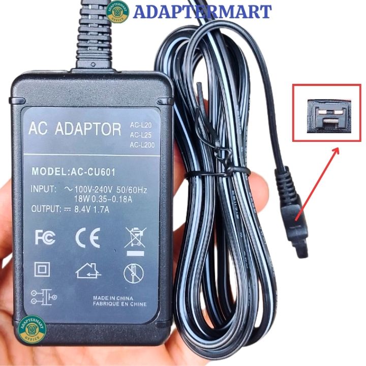 Dây sạc pin máy quay sony dcr -dvd608, dcr-dvd608e, dcr-dvd610, dcr-dvd610,e dcr-dvd650e, dcr-dvd653e