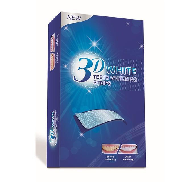 Miếng dán trắng răng, crest 3d white 7 gói 14 miếng