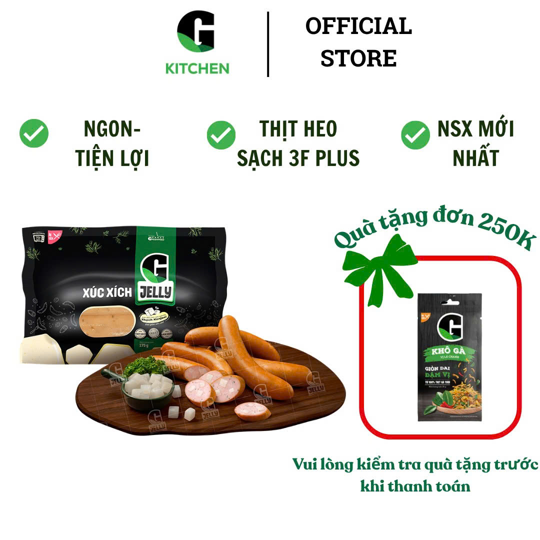 Jelly G Kitchen Sausage 175g [Delivery Within Hcm]