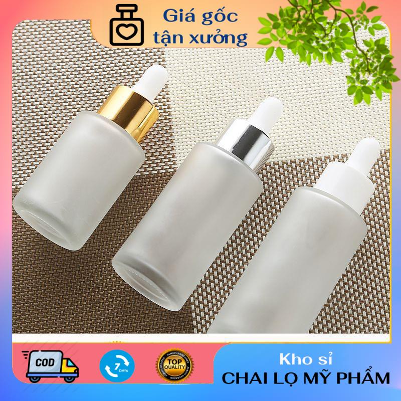 Lọ chiết tinh dầu Thủy tinh mờ đựng serum