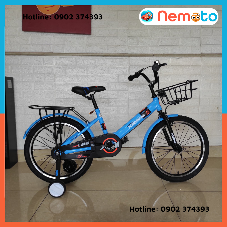 Xe đạp XAMING size 16-18-20 inch cho bé 4-12 tuổi/ TRAI VÀ GÁI