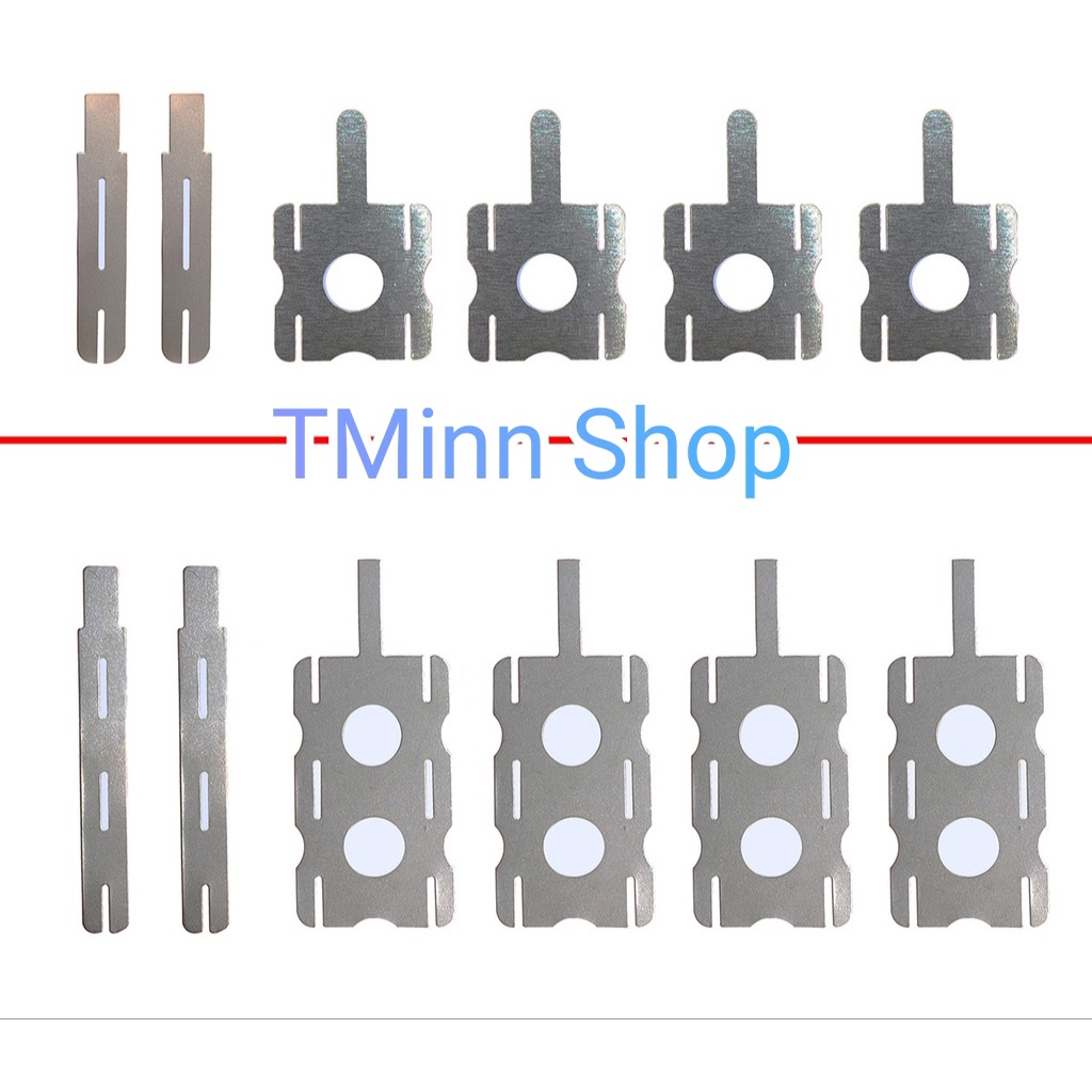 Bộ kẽm hàn cell pin 5s-3p , dày 0.18mm