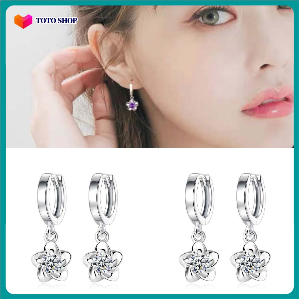 Bông tai phong cách Hàn Quốc thiết kế siêu dễ thương xinh xắn dễ phối trang phục thích hợp trong mọi trường hợp BSTKL - [ToToShop]