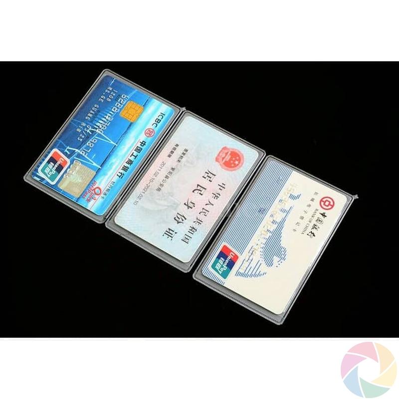 Set 5 bao nhựa dẻo bọc thẻ căn cước, thẻ ngân hàng...