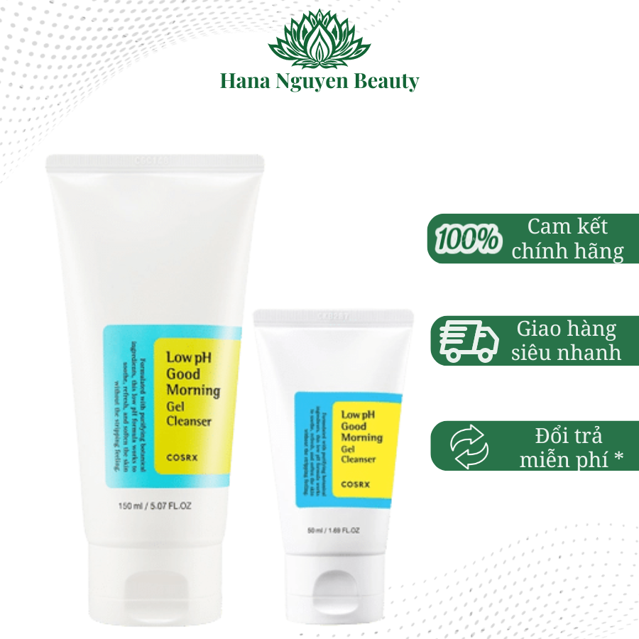 Sữa rửa mặt Cosrx Low PH Good Morning Gel Cleanser