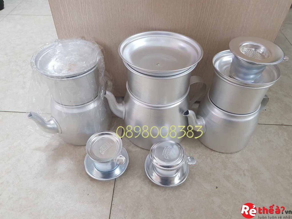 Phin pha cà phê nhôm 1 2 lạng