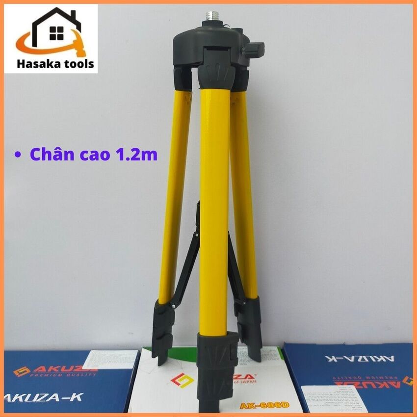 Chân máy bắn cốt laser,cân bằng cân mực laze Akuza cao 1.2m