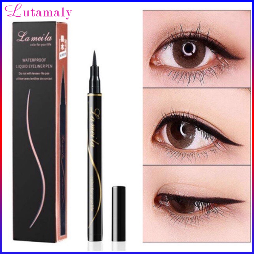 [YÊU THÍCH] Bút Chì Kẻ Mắt Nước Không Thấm Nước Lameila Dụng Cụ Mỹ Phẩm Trang Điểm Làm Đẹp Chính Xác Chống Nhòe Chống Mồ Hôi Tự Nhiên Nhanh Khô Lâu Trôi, Bán chạy-Lutamaly