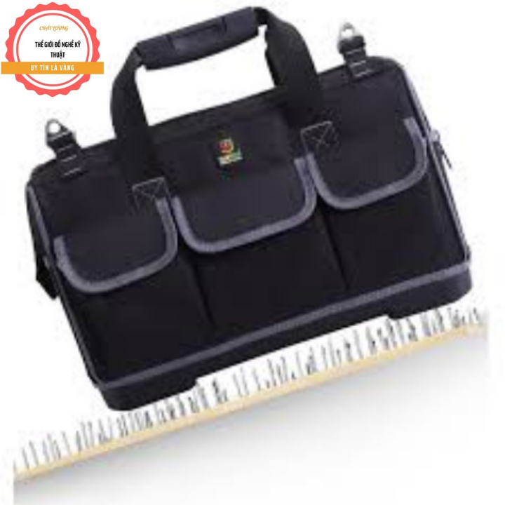 Túi đựng đồ nghề đế nhựa cứng chịu lực siêu bền, giỏ đựng đồ nghề bền bỉ chắc chắn, hộp đựng dụng cụ, giỏ xách đồ nghề, túi xách đồ nghề điện lạnh đa năng đáy nhựa đúc cứng cáp, túi
