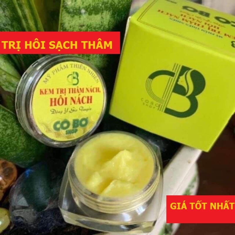 Kem Cô Bơ , khử hôi , thâm nách , giảm thâm vùng kín đầu gối khuỷu tay chân - thành phần thiên nhiên