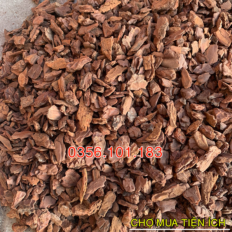 Vỏ thông trồng lan đã qua xử lý size nhỏ 0,5cm