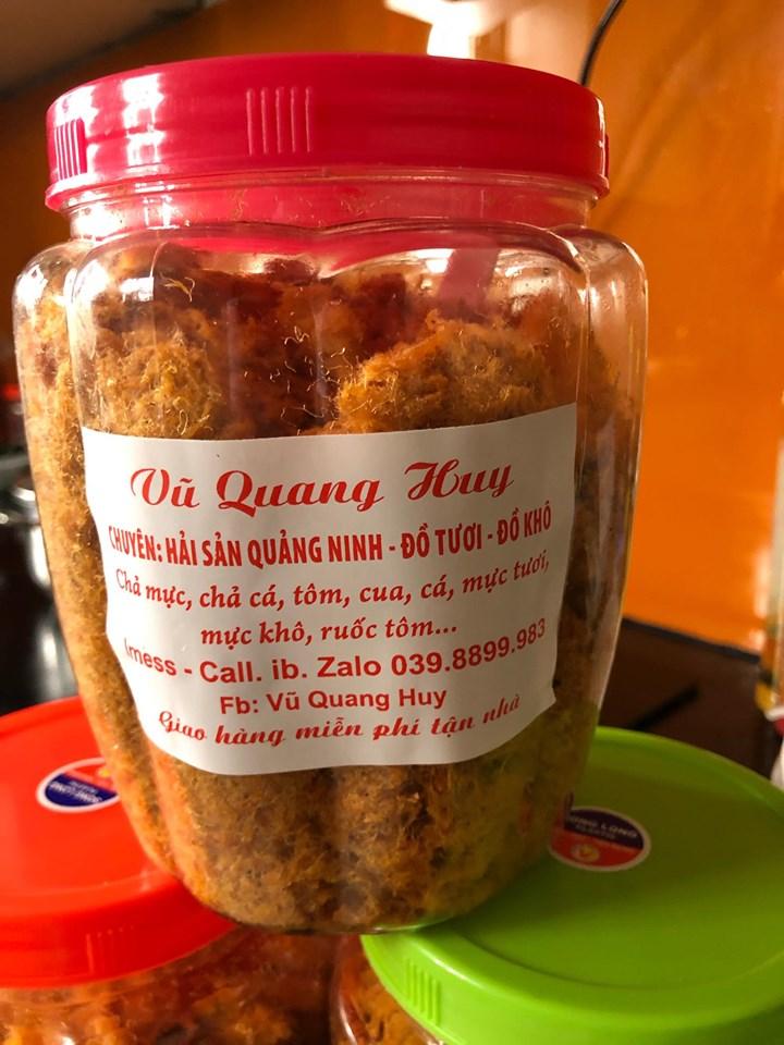 Ruốc Thịt Tôm hơm ngon Hạ Long hop 1 kg