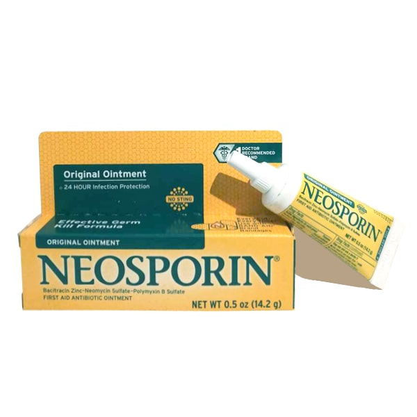 Kem Mỡ Kháng sinh - Hỗ Trợ Vết Thương bỏng Neosporin
