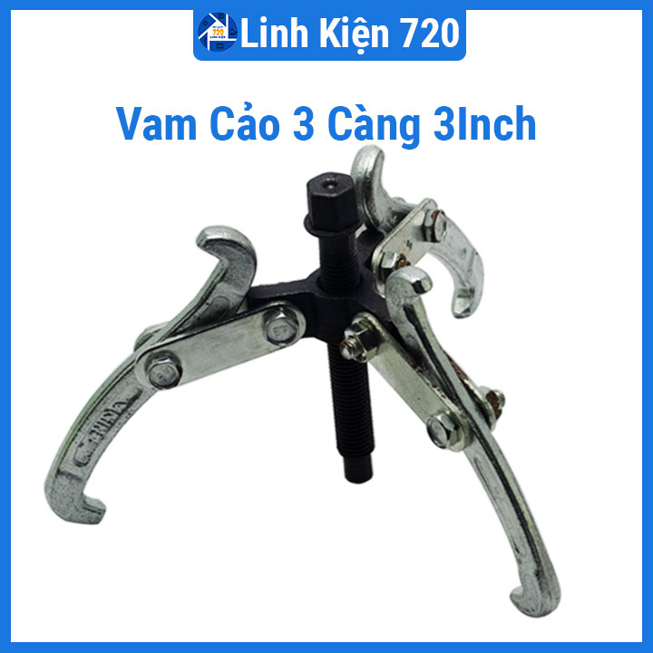 Vam cảo 3 càng 3 Inch 75mm độ chính xác cao tháo vòng bi, bánh răng