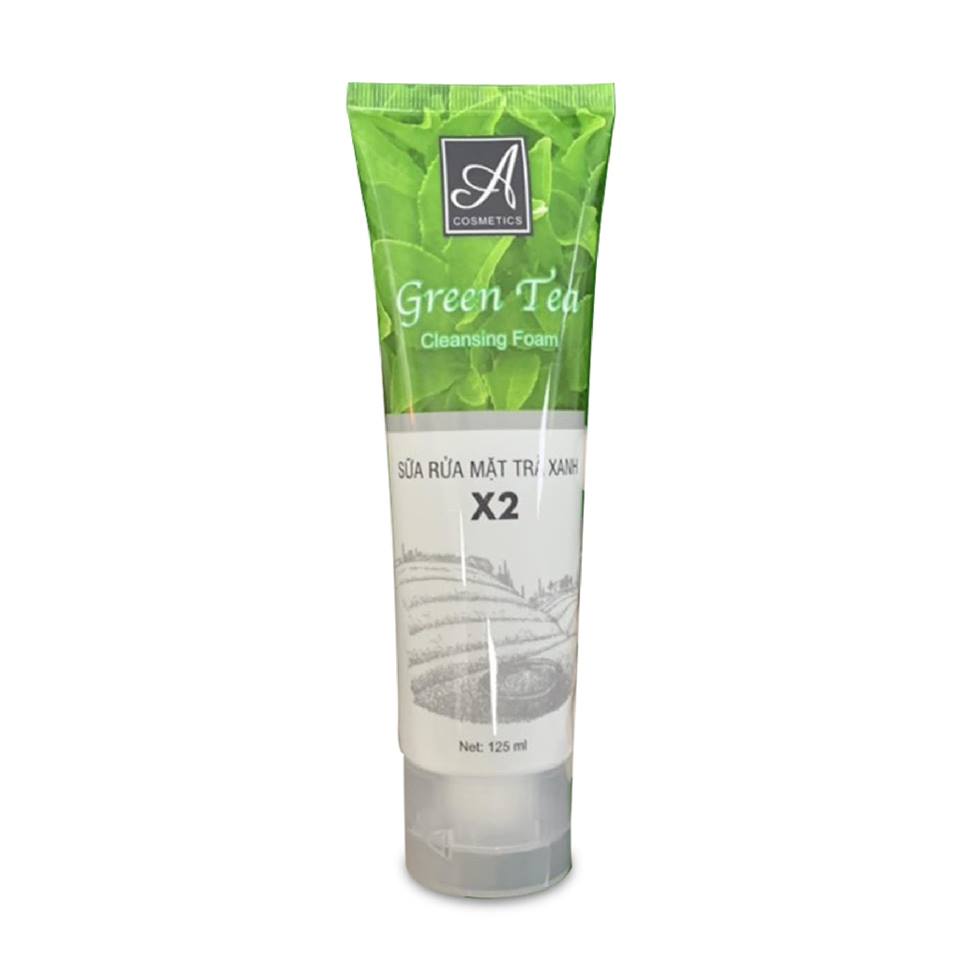 Sữa rửa mặt trà xanh x2