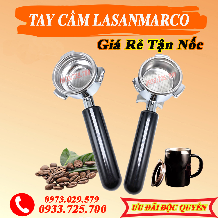 Tay cầm máy pha cà phê lasanmarco - phụ kiện & linh kiện máy pha cafe.