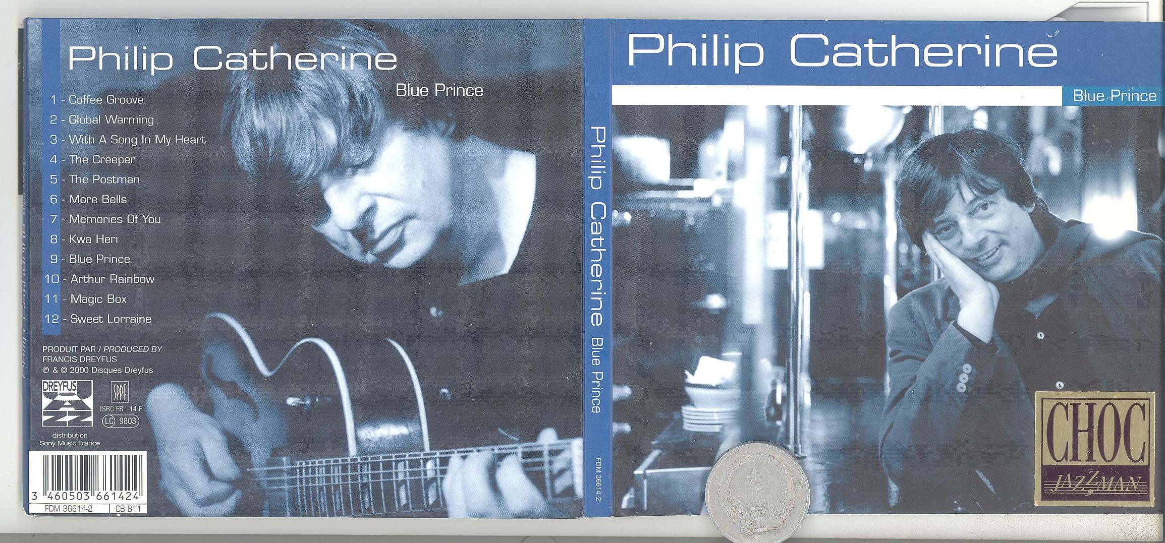 stereomate - Đĩa nhạc - CD gốc: Philip Catherine - Blue Prince [Jazz]