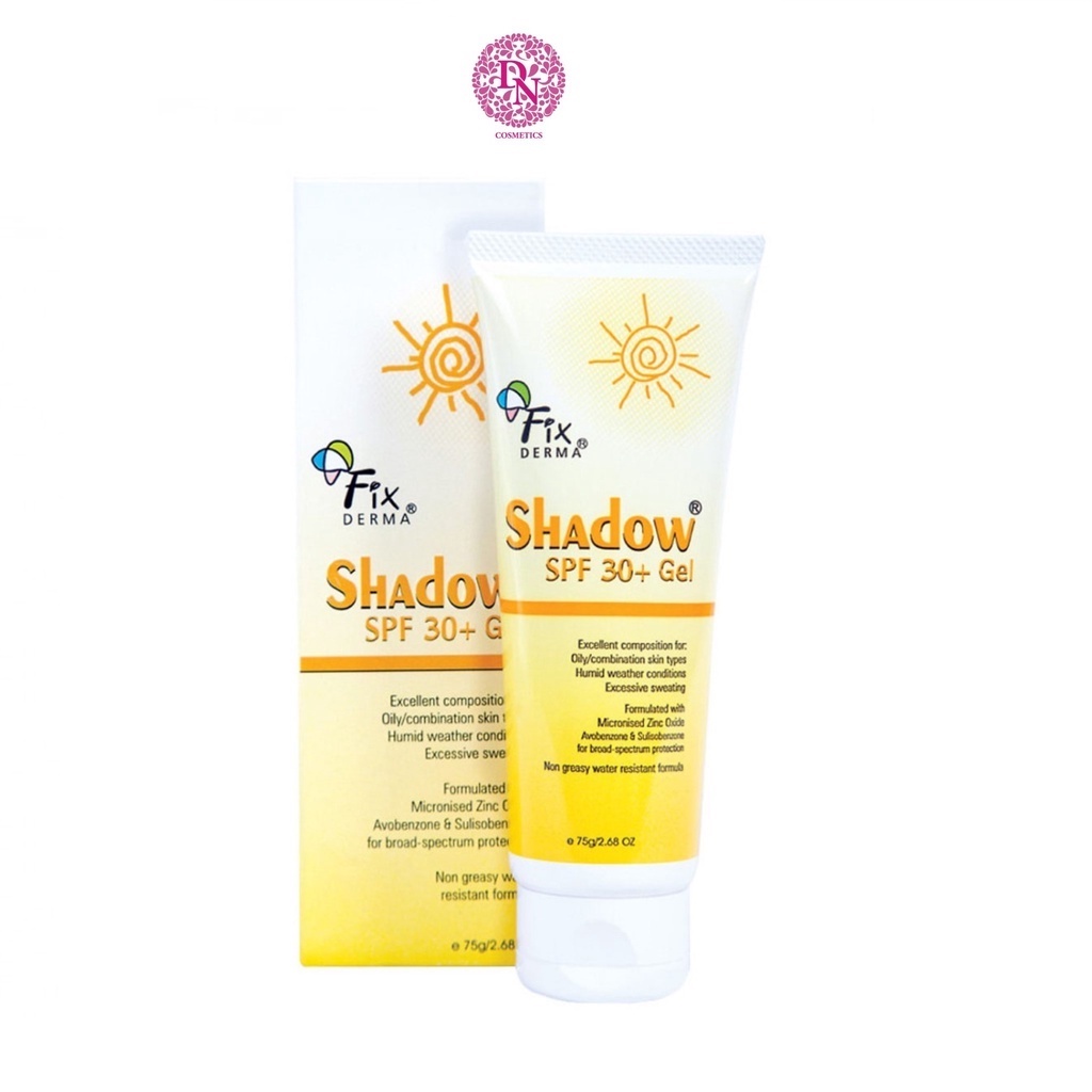 Kem chống nắng dạng gel fixderma shadow gel spf30+ 75g