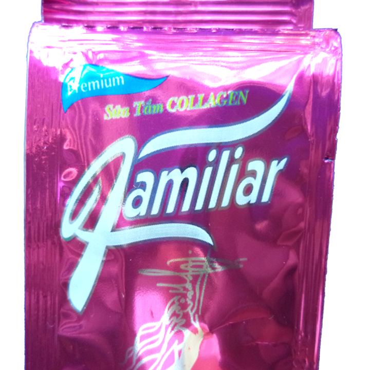 Dây Sữa Tắm Collagen Familiar 12 gói 5ml