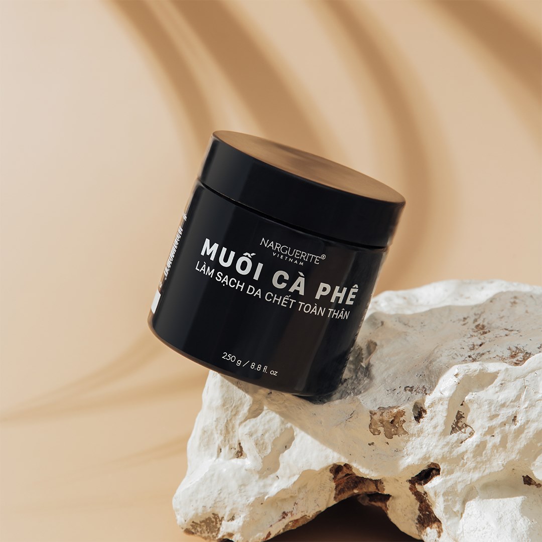Muối Cà Phê Narguerite Làm Sạch Da Chết, Kháng Khuẩn, Giảm Mụn Cơ Thể 250g