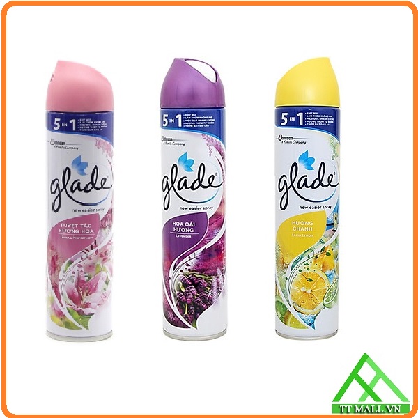 [HCM]Xịt Phòng Glade 280ml - Hương Thơm Tươi Mát Cho Không Gian