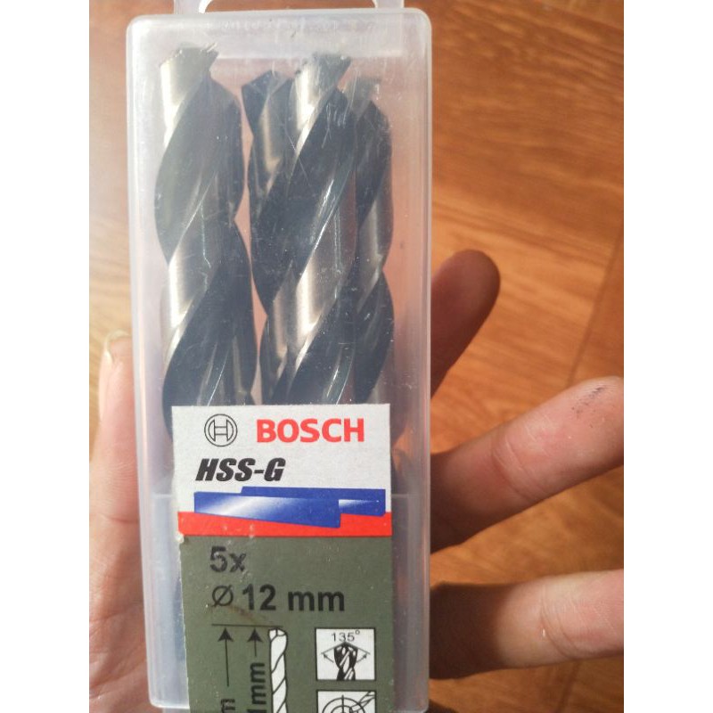 Mũi Khoan Sắt Inox Bosch Mũi Khoan $ 12 1 Hộp 10 Mũi