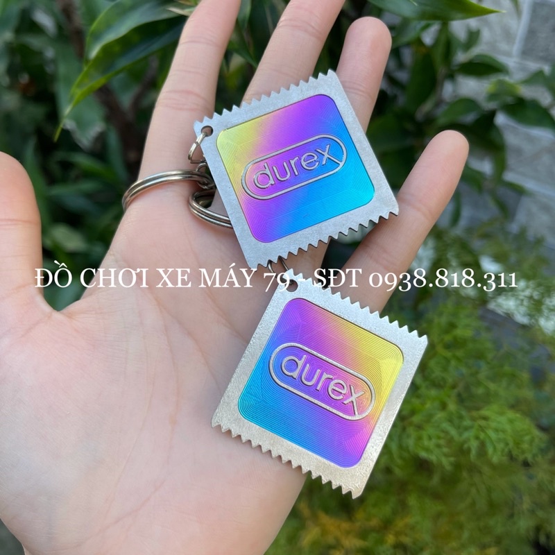 Móc khoá titan Durex