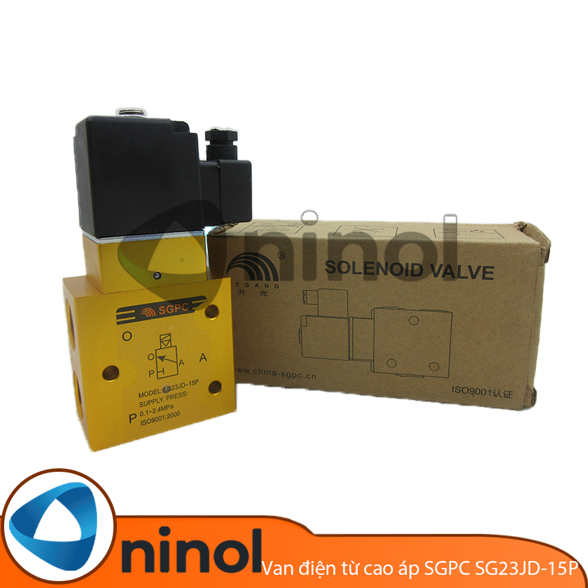 Van điện từ khí nén cao áp sgpc sg23jd-15p