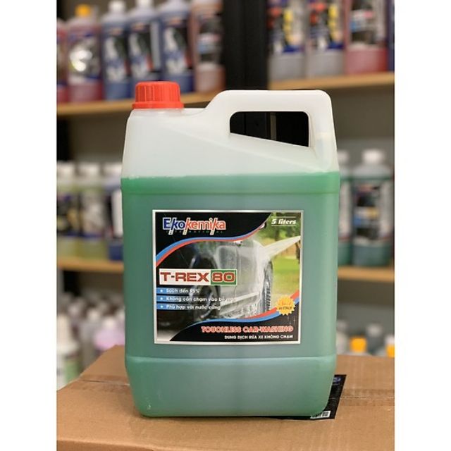 Dung dịch rửa xe không chạm đặc biệt ekokemika t-rex 80 -5l