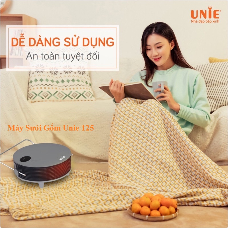 Máy sưởi gốm đa năng unie ue-125 thiết bị sưởi phòng,phòng tắm công suất 2000w
