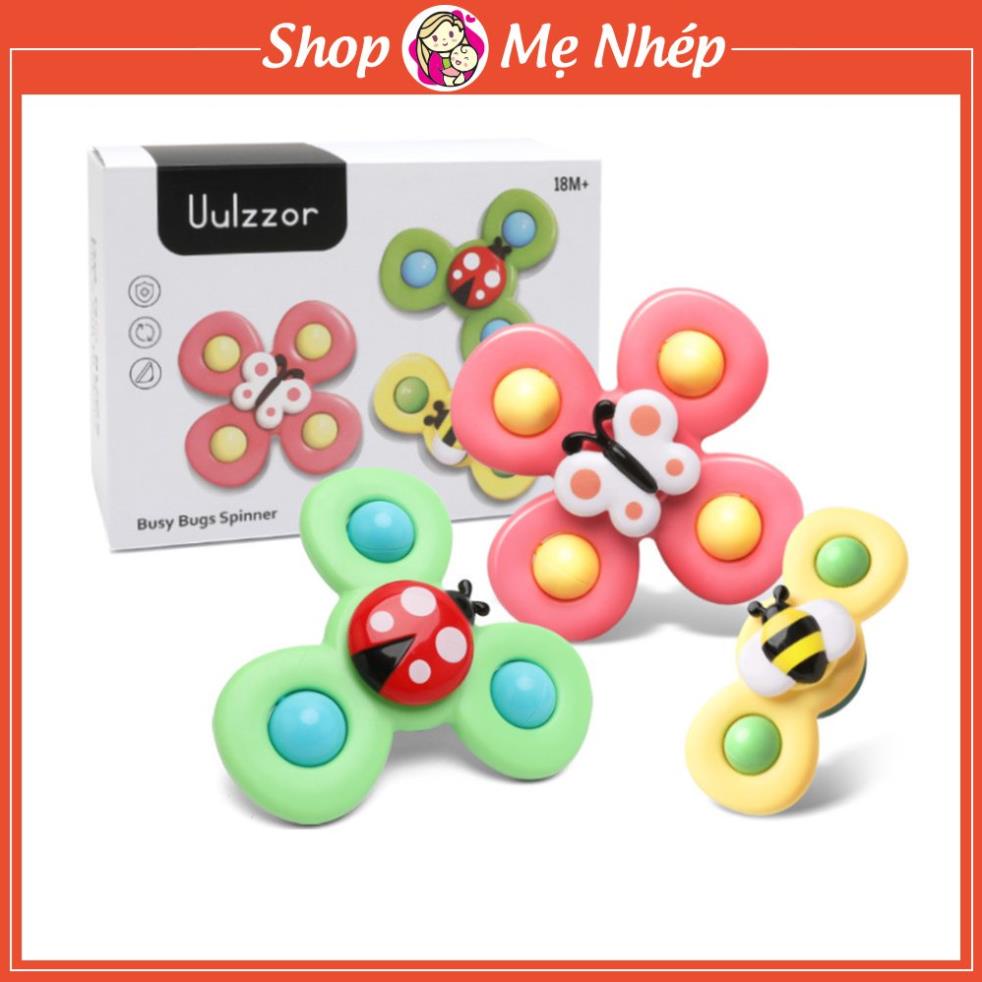 Sét 3 đồ chơi con quay spinner vui nhộn, con quay spinner