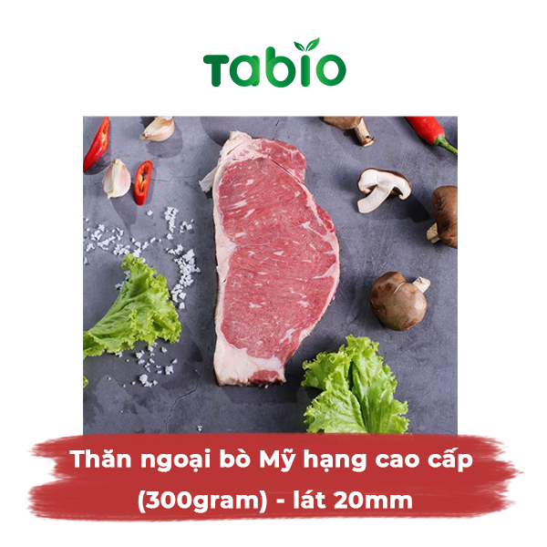 Hcm - thăn ngoại bò mỹ hạng cao cấp - lát 20mm - tabio
