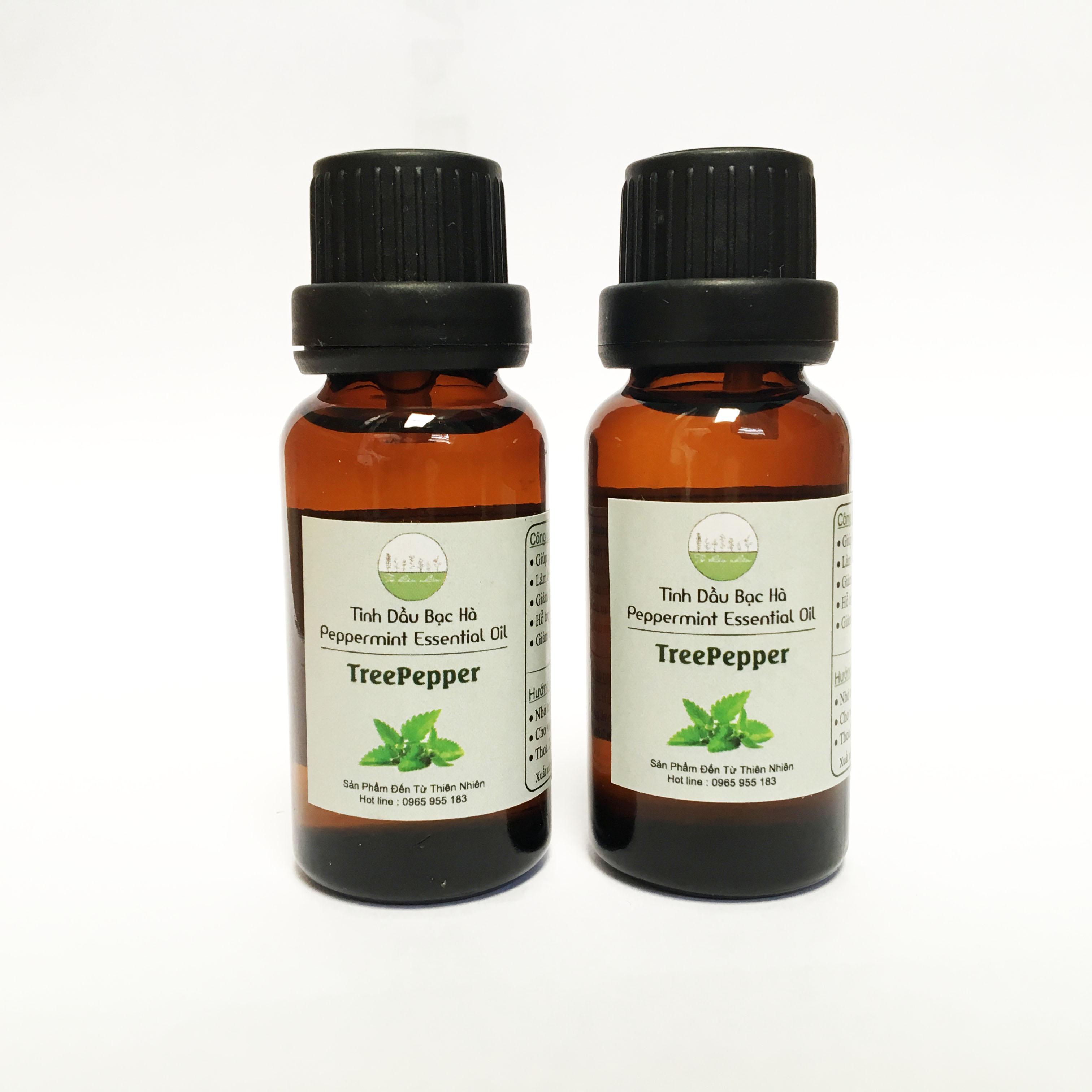 Combo 2 Chai Tinh Dầu Bạc Hà 40ml tuthiennhien