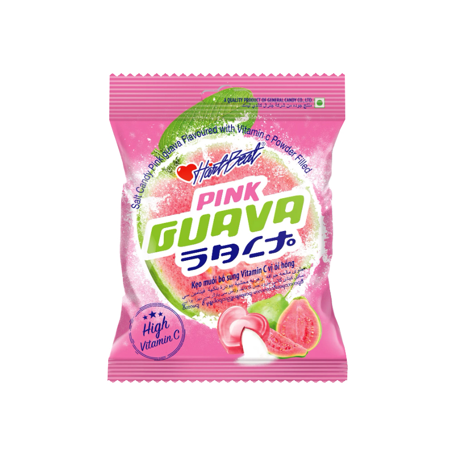 Kẹo Ổi Thái Lan Bổ Sung Vitamin C Vị Ổi Hồng (Gói 120g)