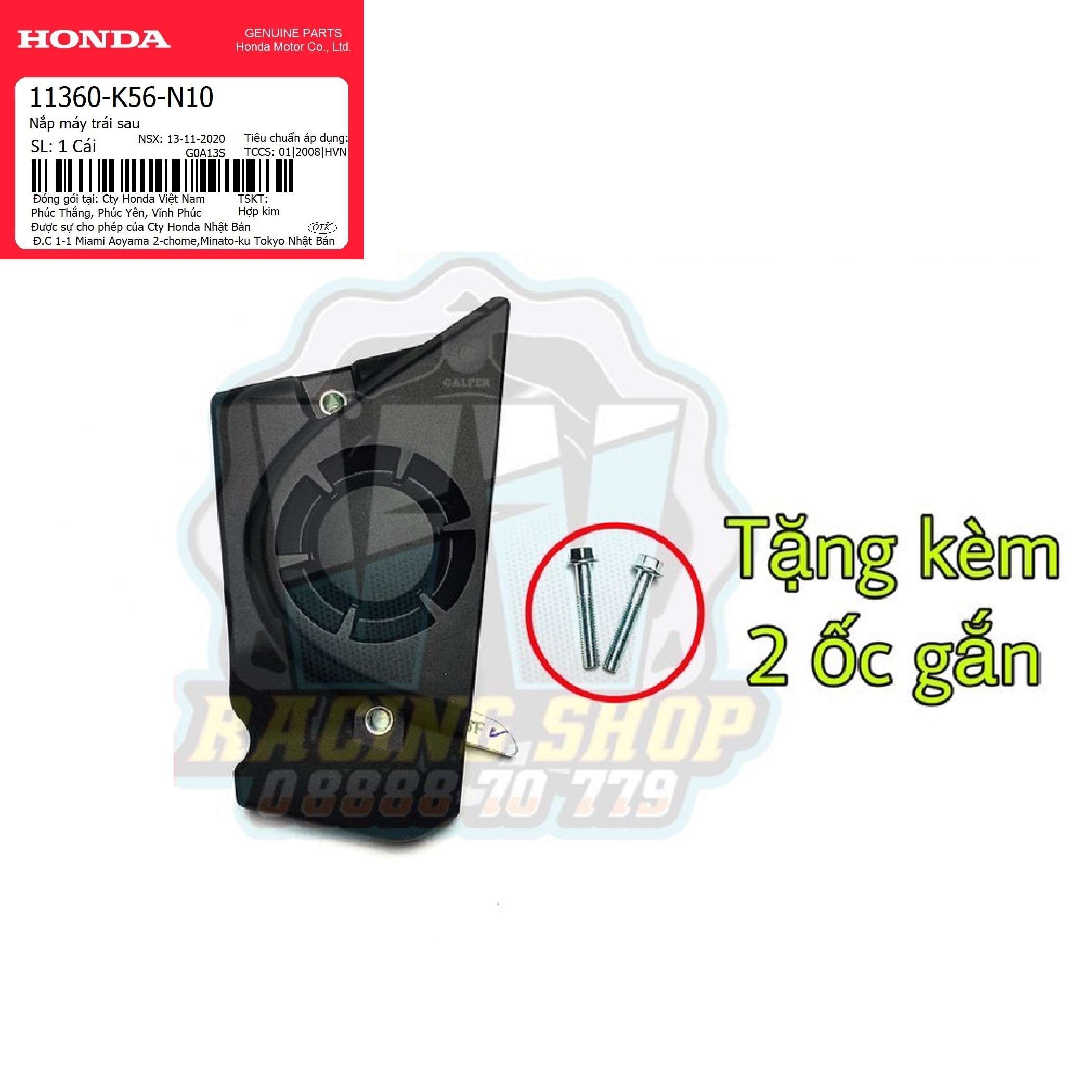 Nắp che nhông - nắp mang cá winner - winner x - gtr - sonic