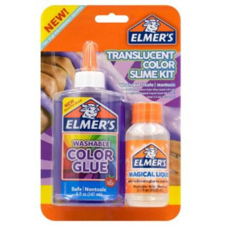 Bộ kit làm slime Elmer’s Washable Color Glue Slime Kit – Purple