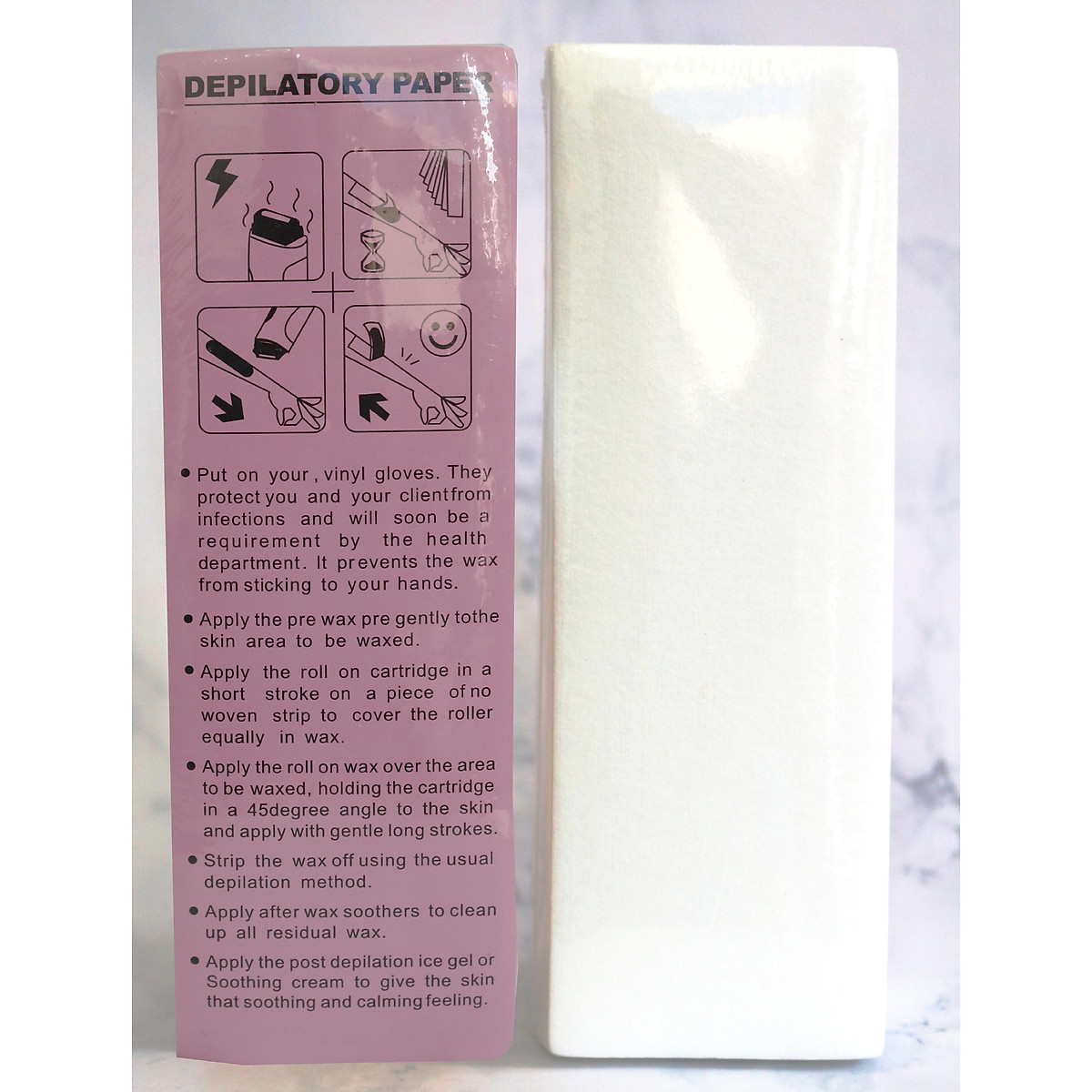 Set 100 tờ giấy wax lông